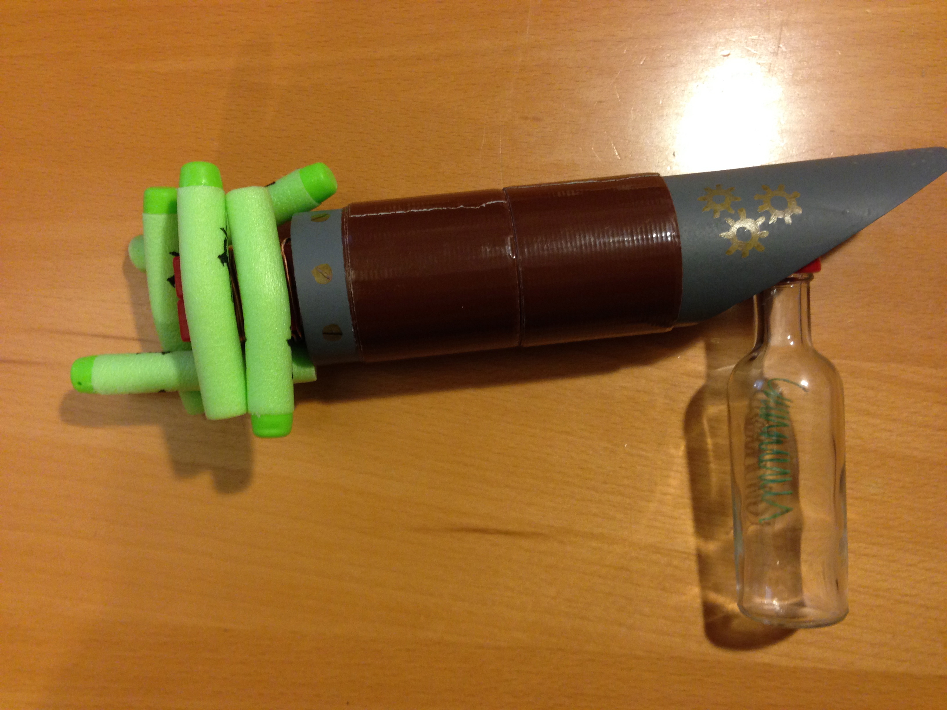 Photo of a zombie finger retrieval gun by David Oakes
