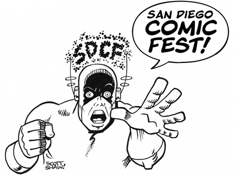 San Diego Comic Fest 2012 logo