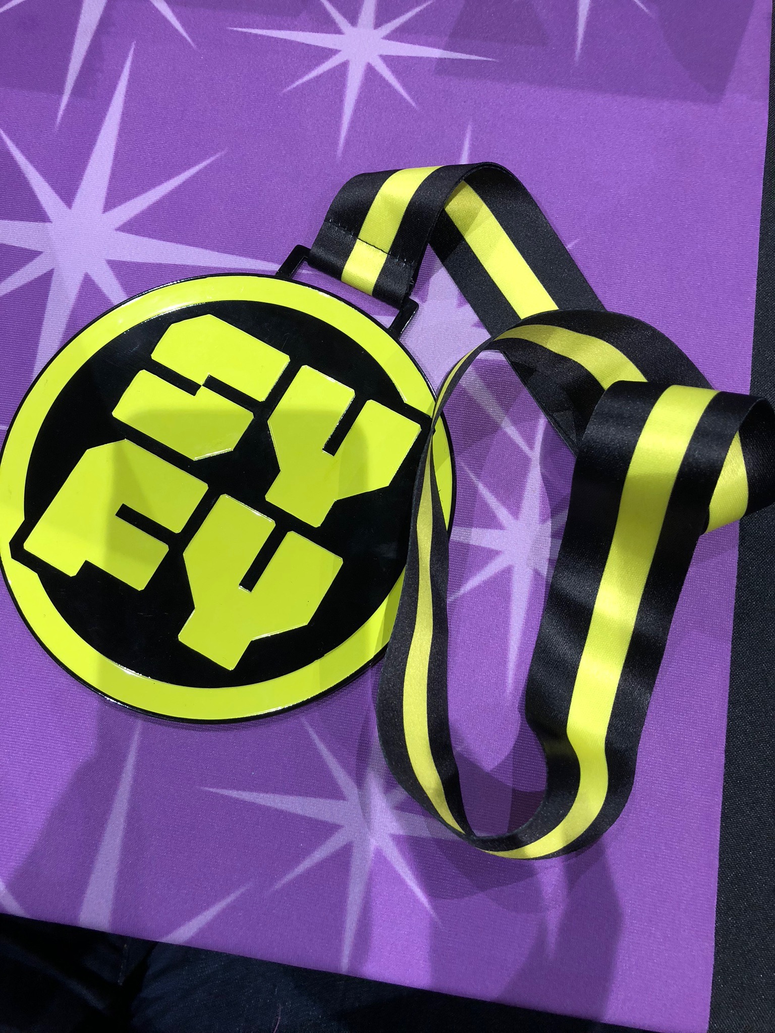 Photo of a SYFY Fan Awards medal