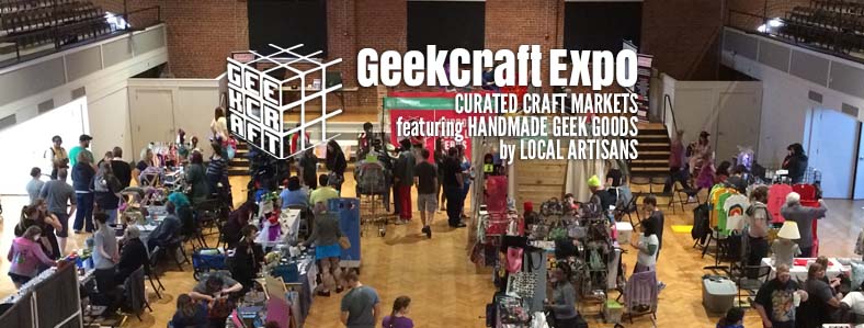 Promotional image for GeekCraft Expo PDX 2017
