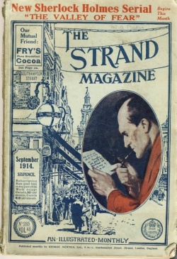 Image of the cover of The Strand magazine from September 1914