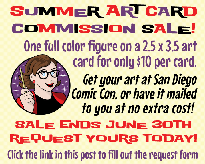 Promotional summer 2018 commissions