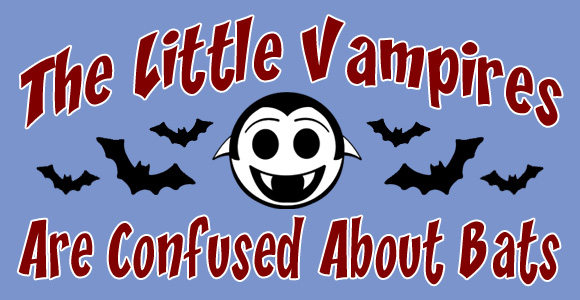 Promotional image for The Little Vampires Are Confused About Bats
