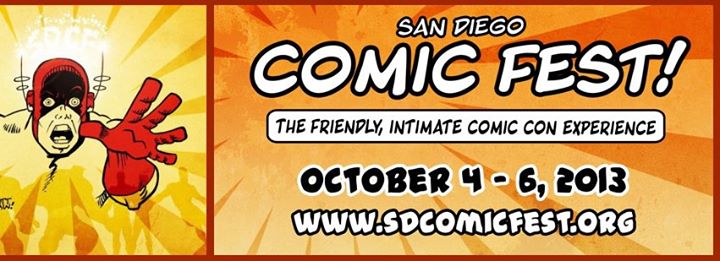 San Diego Comic Fest 2013 promotional banner